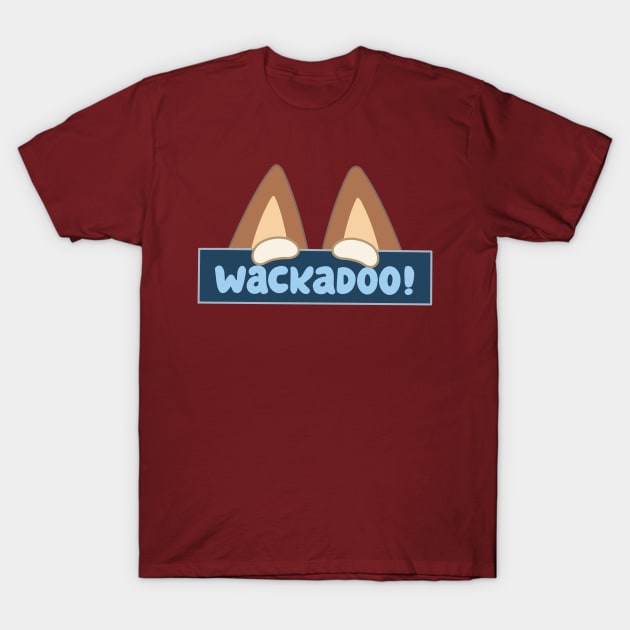 Wackadoo Heeler Mum transparant T-Shirt by tekolier